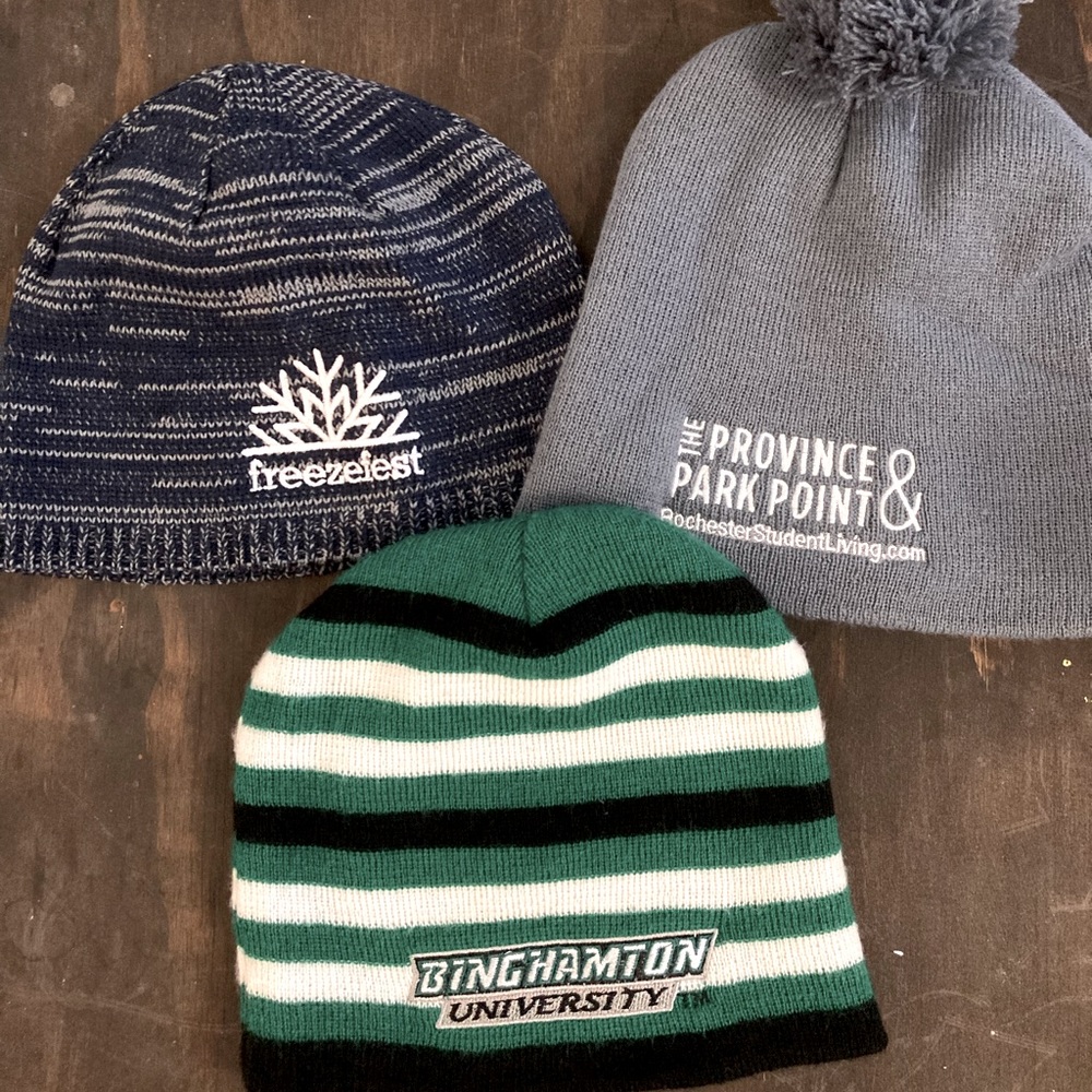 Embroidered Beanies RIT Binghamton